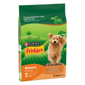 Суха храна за кучета в зряла възраст PURINA FRISKIES BALANCE Пиле 10кг.